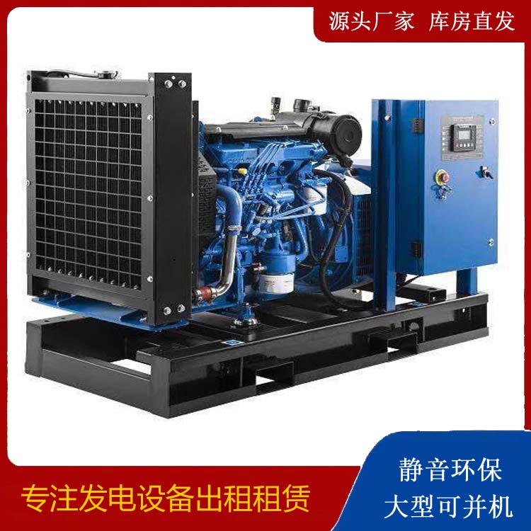 灵石出租发电机 潍柴发电机一定要预防通风管道的堵塞和灰尘